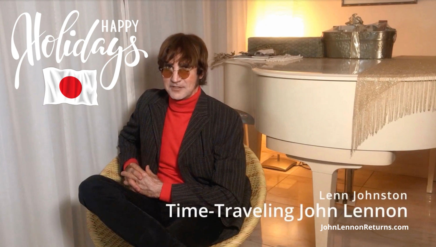 Happy Holidays (Lenn’s message in Japanese)